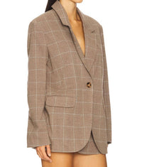 Free People - Paper Cut Pinstripe Blazer