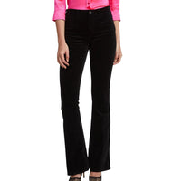 L'Agence Marty High Rise Flare Jeans in noir - women's pants