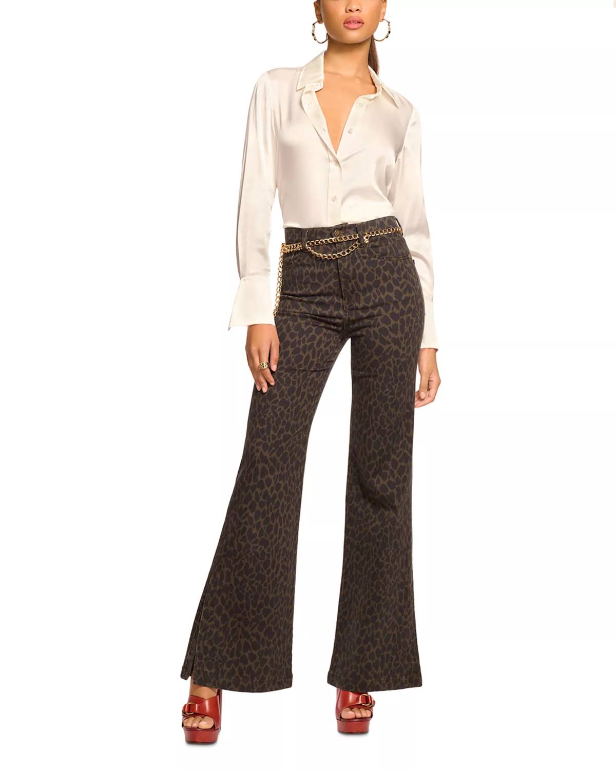 Ramy Brook - Tyra Printed Flare Pant