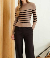 Blu Pepper - Striped Sweater Top