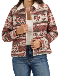Wrangler - Retro Sherpa Lined Jacquard Jacket
