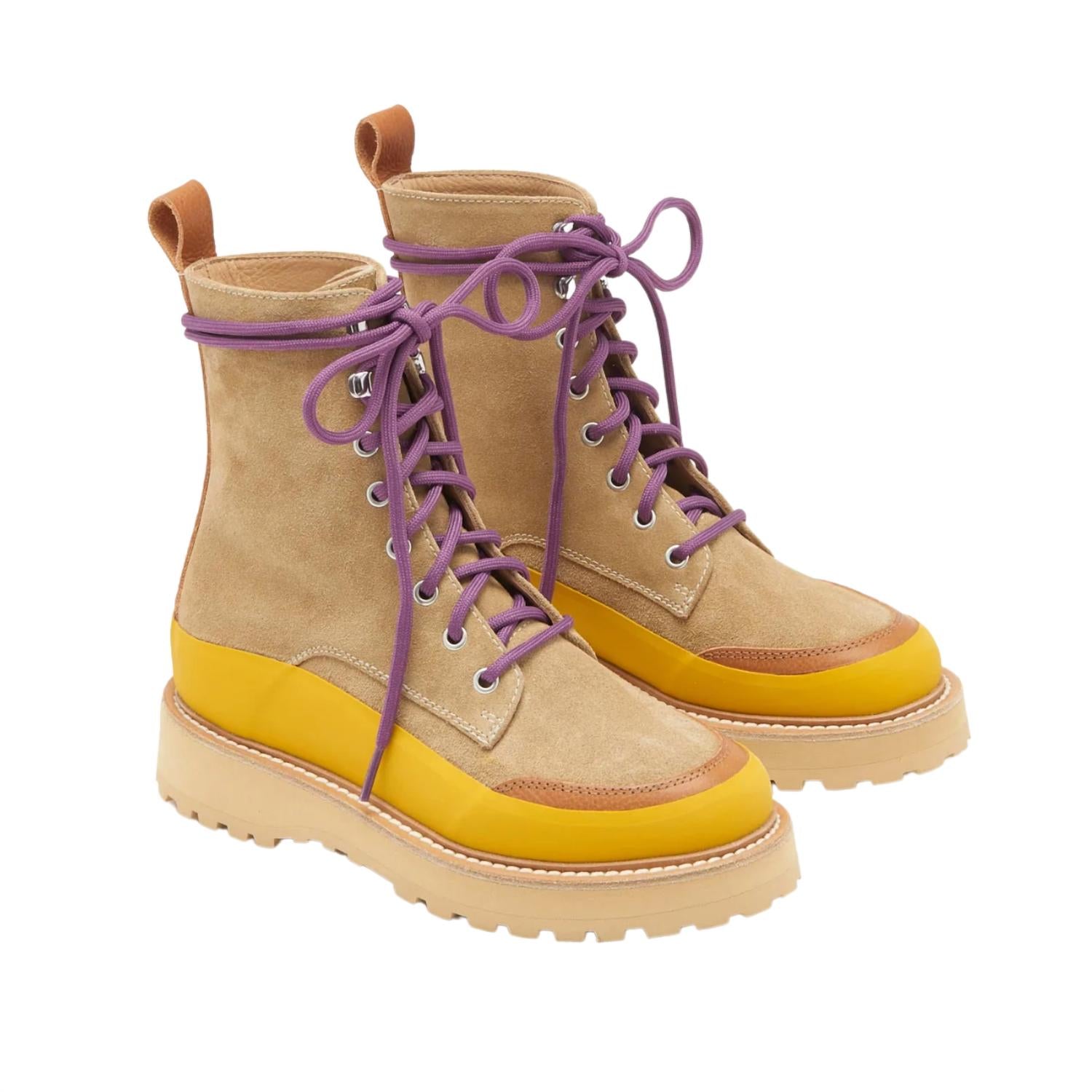 Ulla Johnson Women's Etna Boot in sand - women's shoe