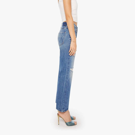 Mother - The Bookie Flood Bootcut Ankle Jeans