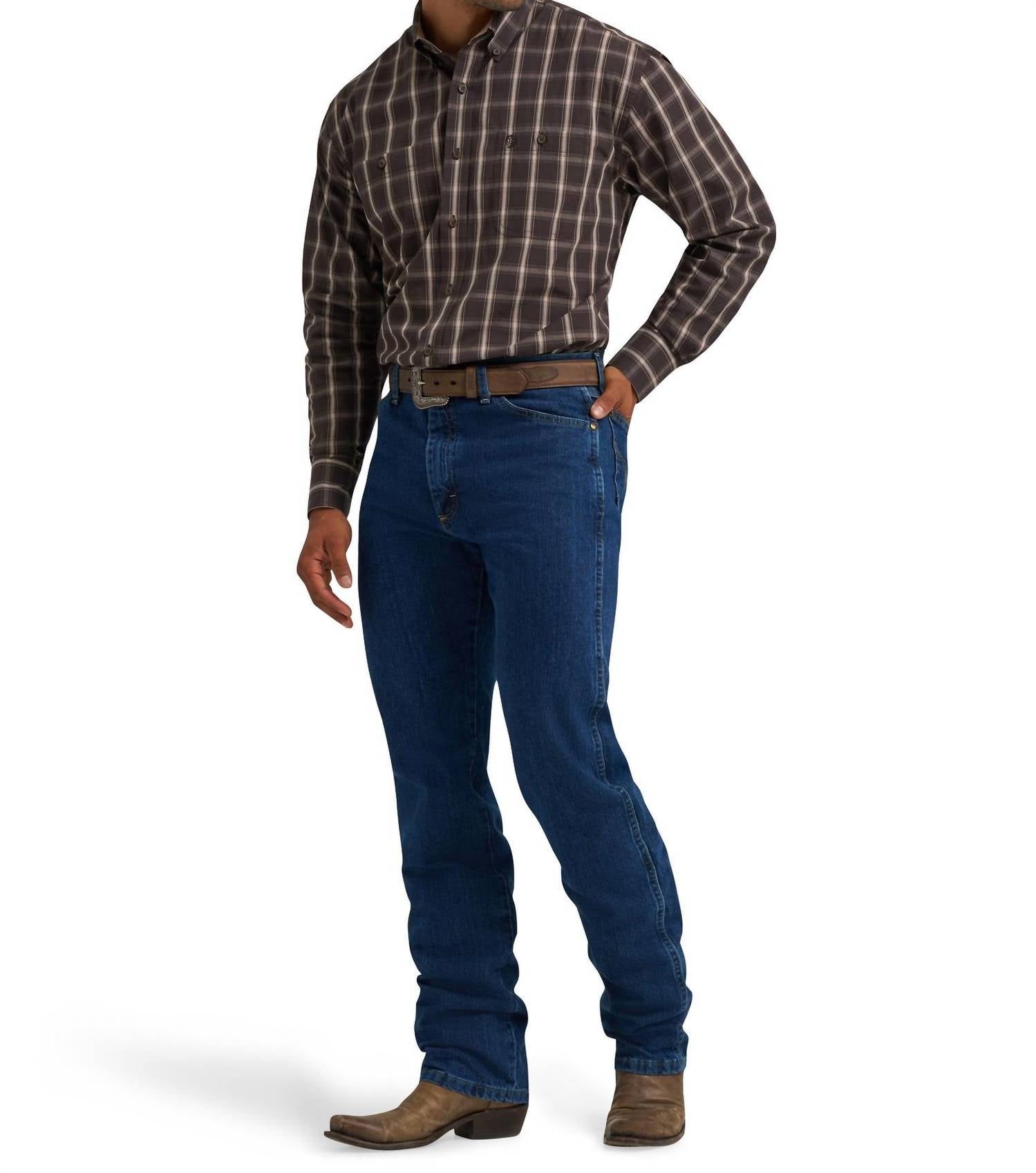 Wrangler - Plaid Long Sleeve Shirt