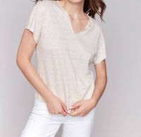 Charlie B - Split Dolman Top