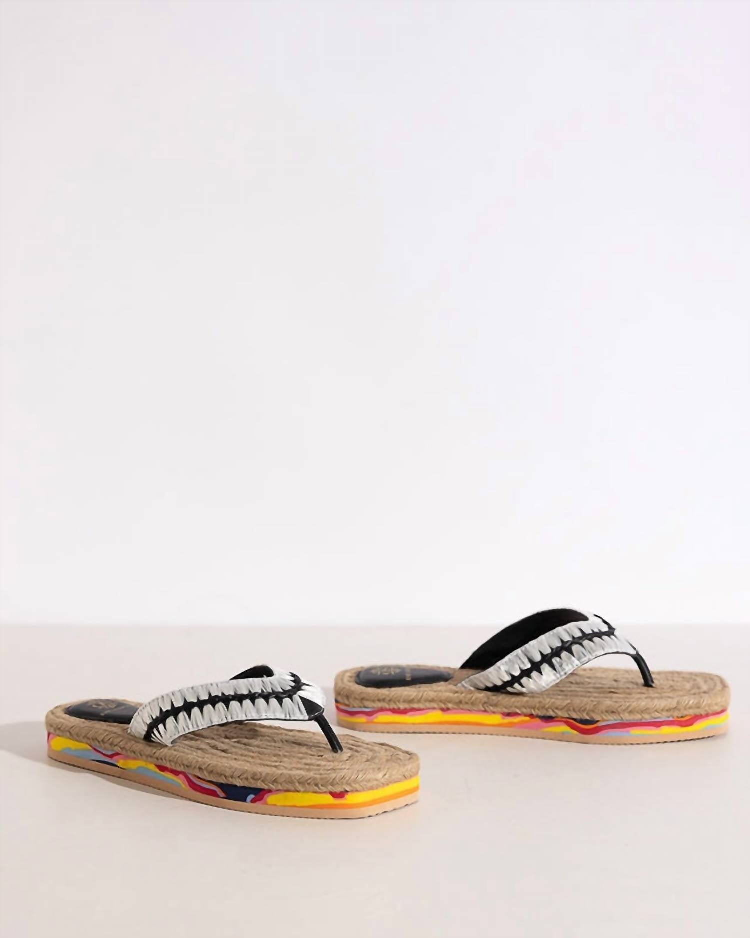 De Siena - Women's Lou Raffia Sandal