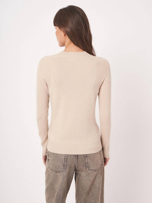 Repeat Cashmere - Fine Knit Cashmere Blend Sweater