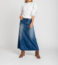 The Burgess Collection - Women's Mixed Media Shirt