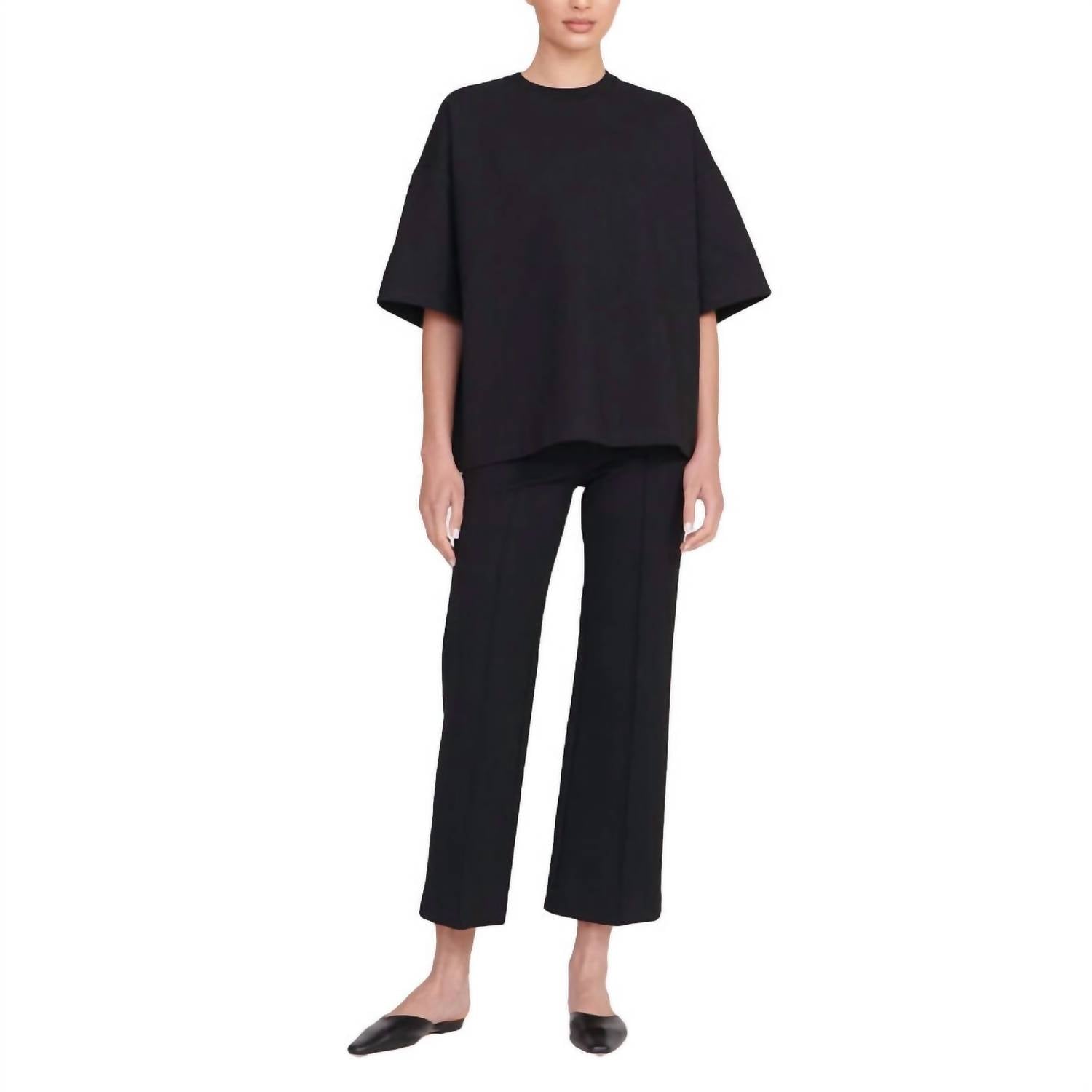 Jonathan Simkhai - Kallin Cropped Wide Leg Pant