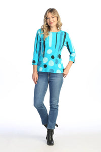 Jess & Jane - Printed Cotton Top