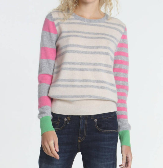 Label+Thread - Women's Jessie Stripe Crew Sweater