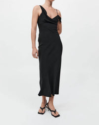 St. Agni - Silk Drape Dress