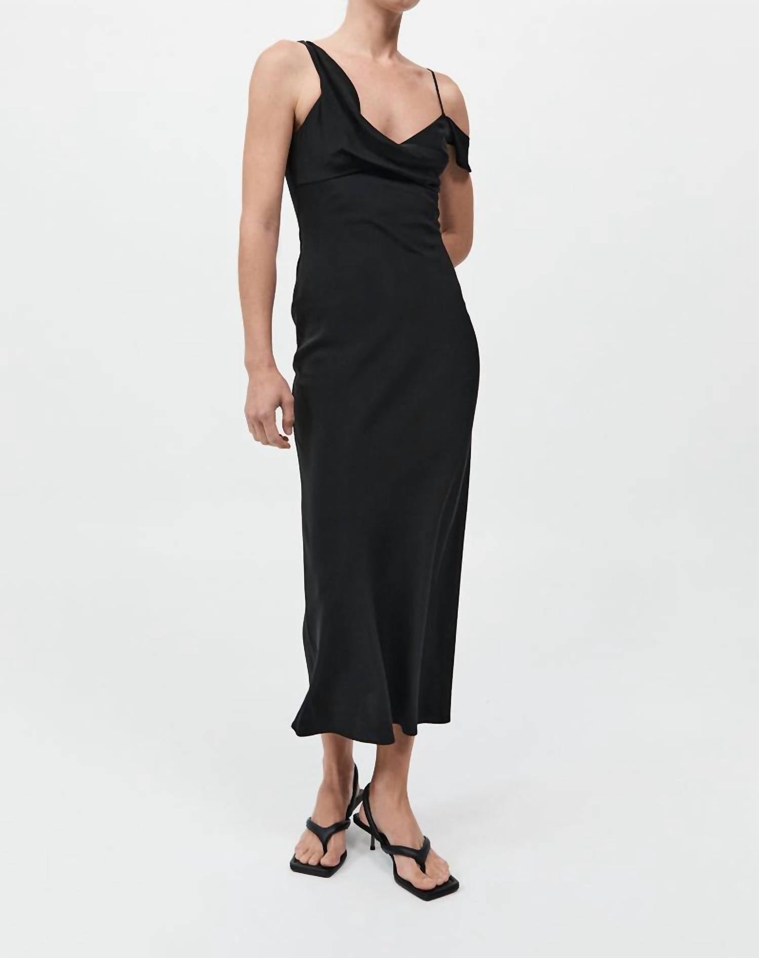 St. Agni - Silk Drape Dress