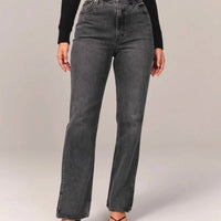 Abercrombie & Fitch - 90s Curve Love Ultra High Rise Straight Jeans