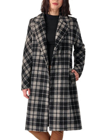 Sadie & Sage - Wide Awake Plaid Coat