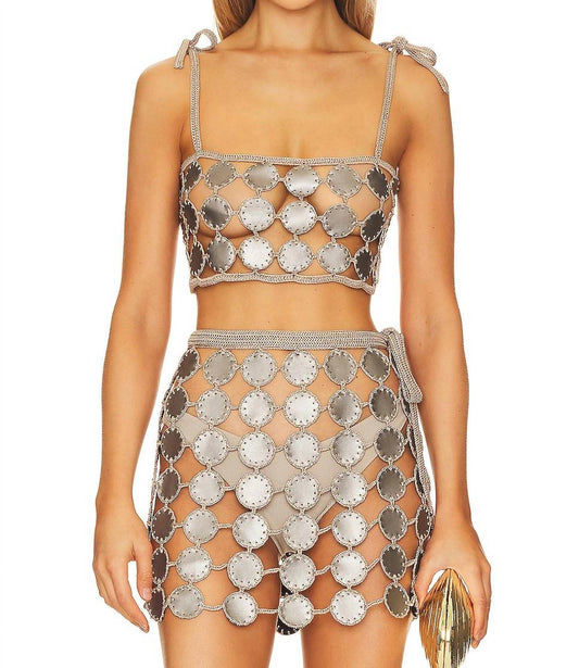 My Beachy Side - Crochet Cropped Top