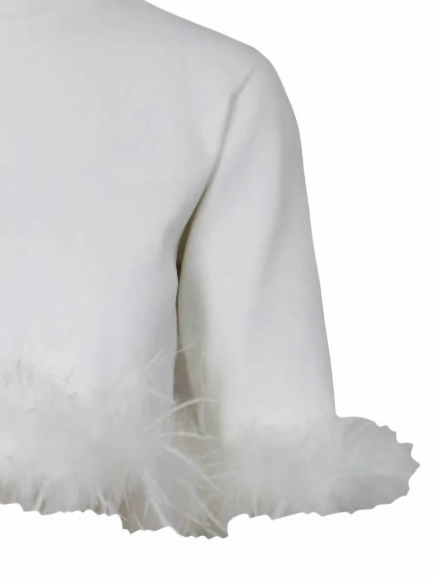 Lucy Paris - Women's Sally Feather Top