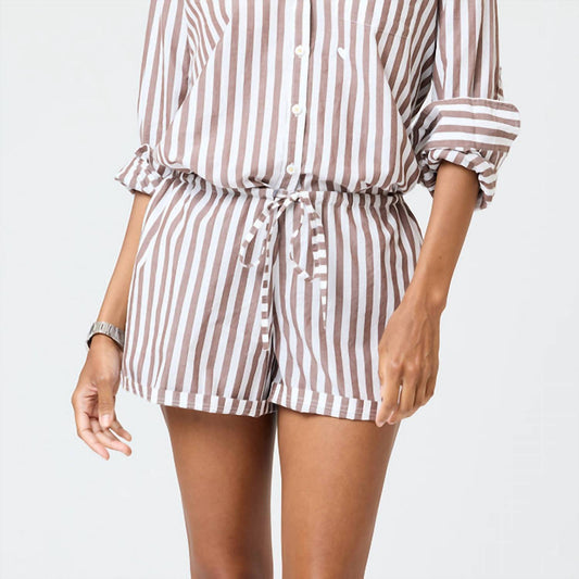 Kerri Rosenthal - Weekend Stripe Shorts