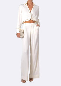 Nonchalant Label - Ellis Wide Leg Pants