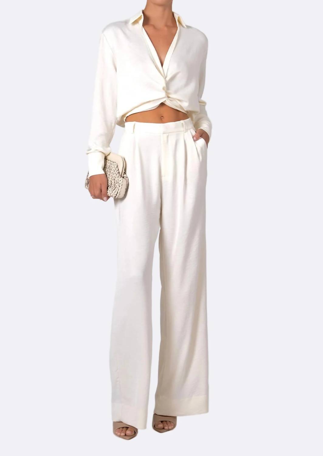 Nonchalant Label - Ellis Wide Leg Pants