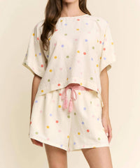 J.Nna - Alma Top And Short Set