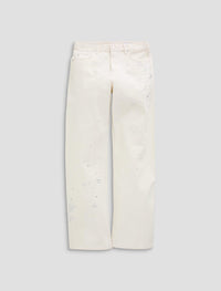 Ag Jeans - Billie Embellished Low Slung Straight Leg Jeans