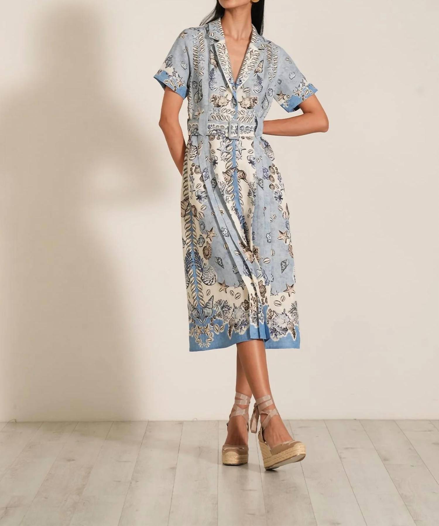 Ranna Gill - Vega Midi Shirt Dress