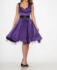 Orchid Bloom - Occasional Swing Dress