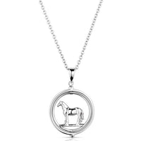 Montana Silversmiths Women's Horses Of The World Necklace in silver - women's jewelry