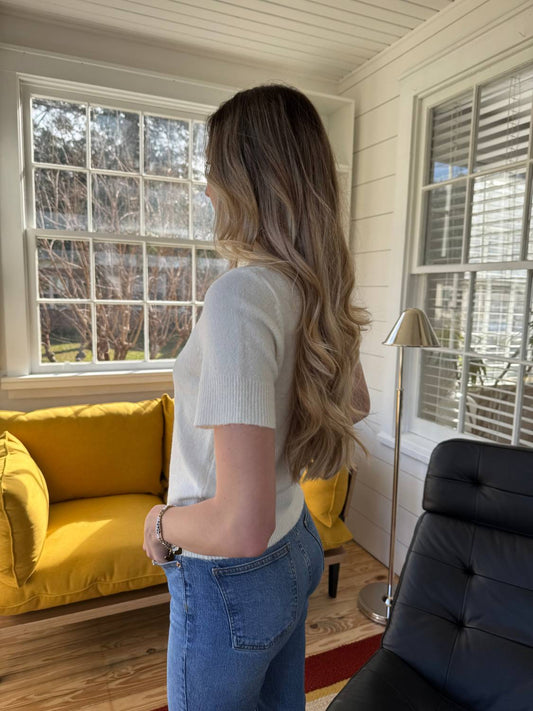 Pinch - Willa Knit Short Sleeve Top