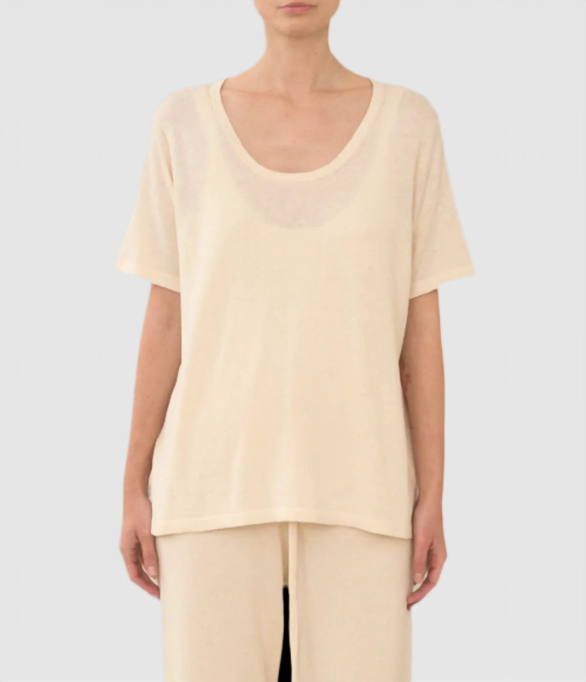 Lauren Manoogian - Scoopneck Tee
