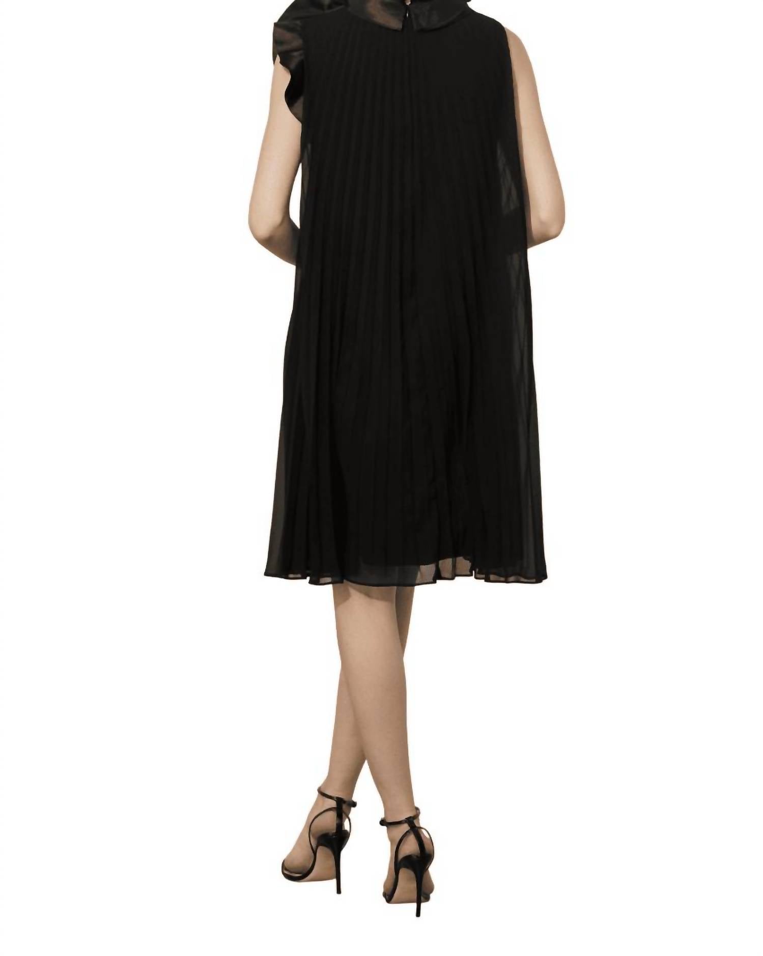 Joseph Ribkoff - Pleated Cocktail Dress