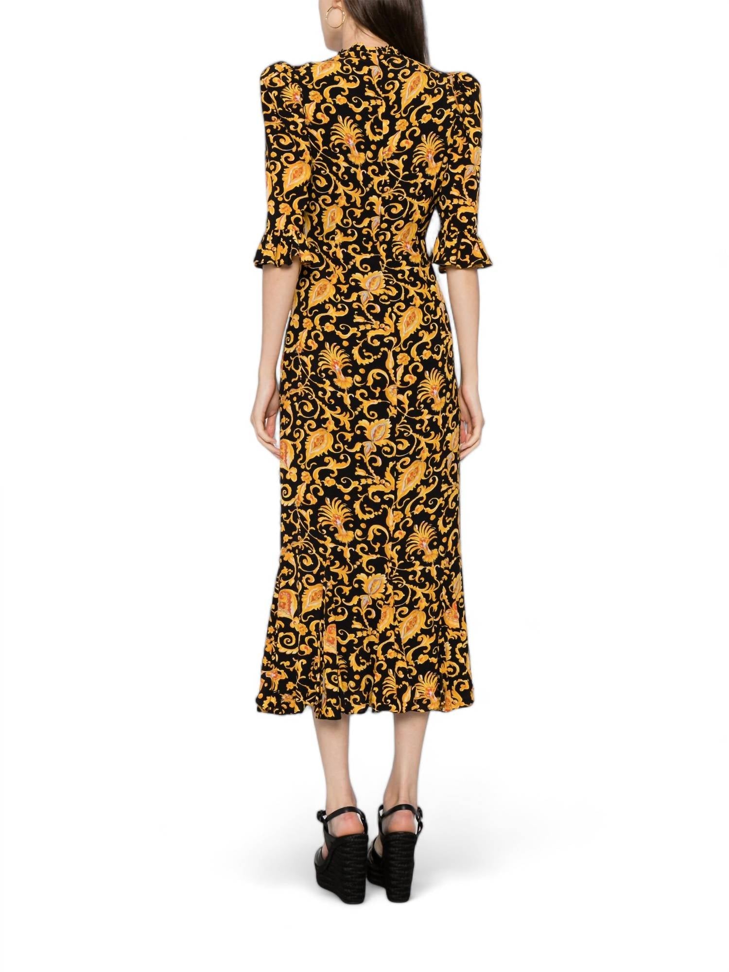 Rhode - FELIX MIDI DRESS