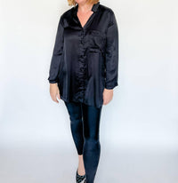 Dress Forum - Highly Favored Long Satin Shirt