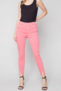 CHARLIE B Cuff Jean in grapefruit - women's pants