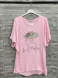 Oz - Women's Embelished Short Sleeve Tee