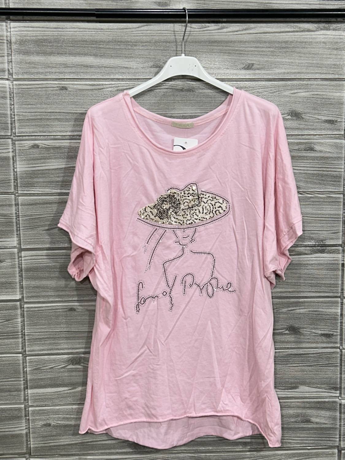 Oz - Women's Embelished Short Sleeve Tee