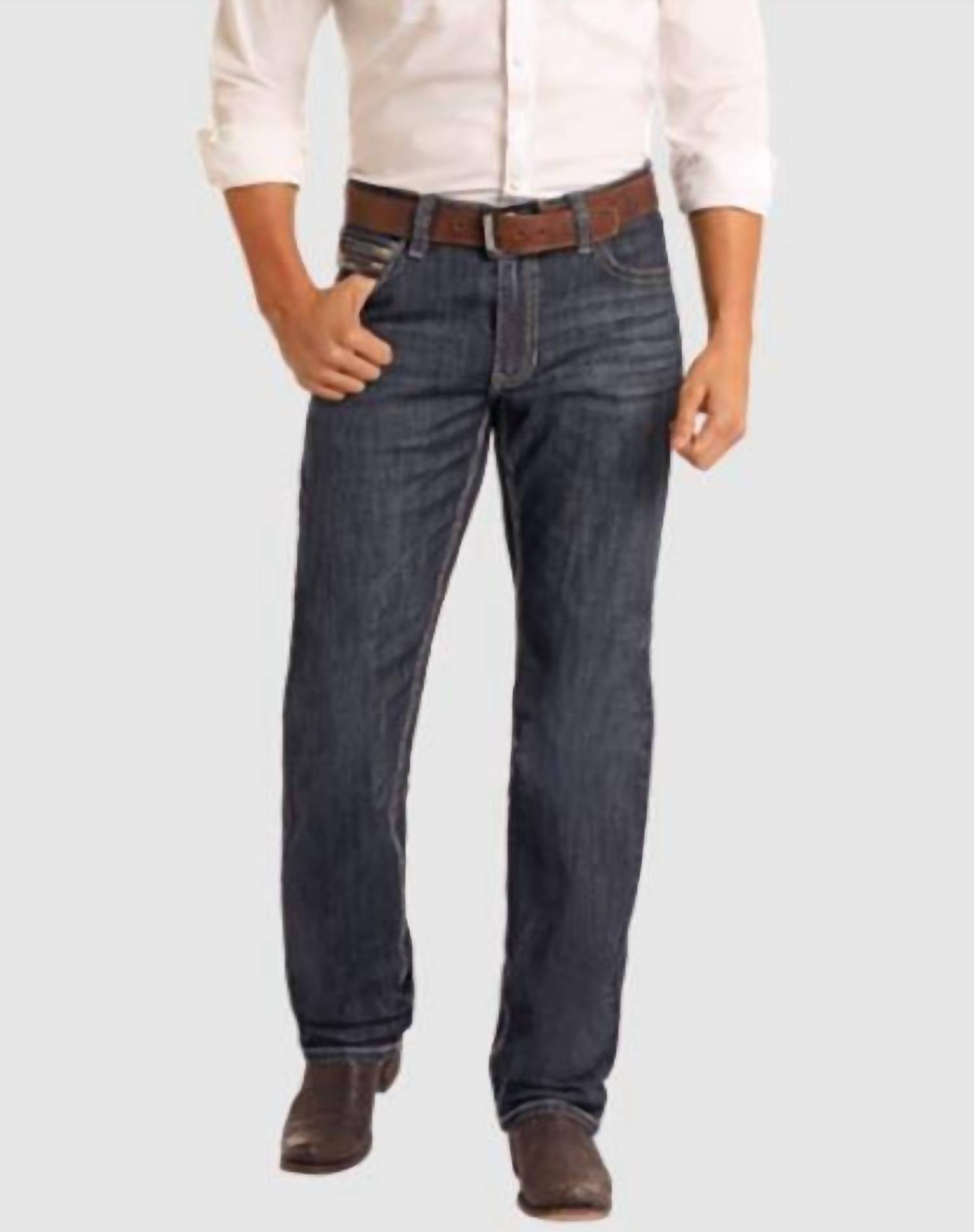 Rock & Roll Denim - Men's Double Barrel Relaxed Stackable Jean