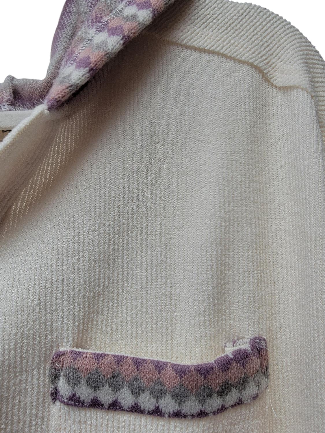 Very J - Oversized Seam Detailed Drop Shoulder Hooded Sweater