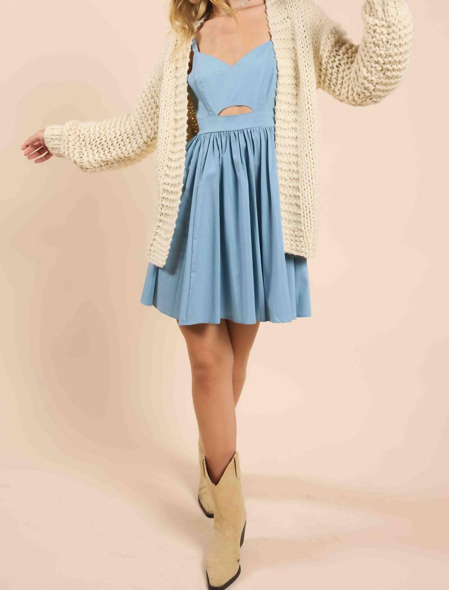 Sadie & Sage - Nyomi Heart Knit Cardigan