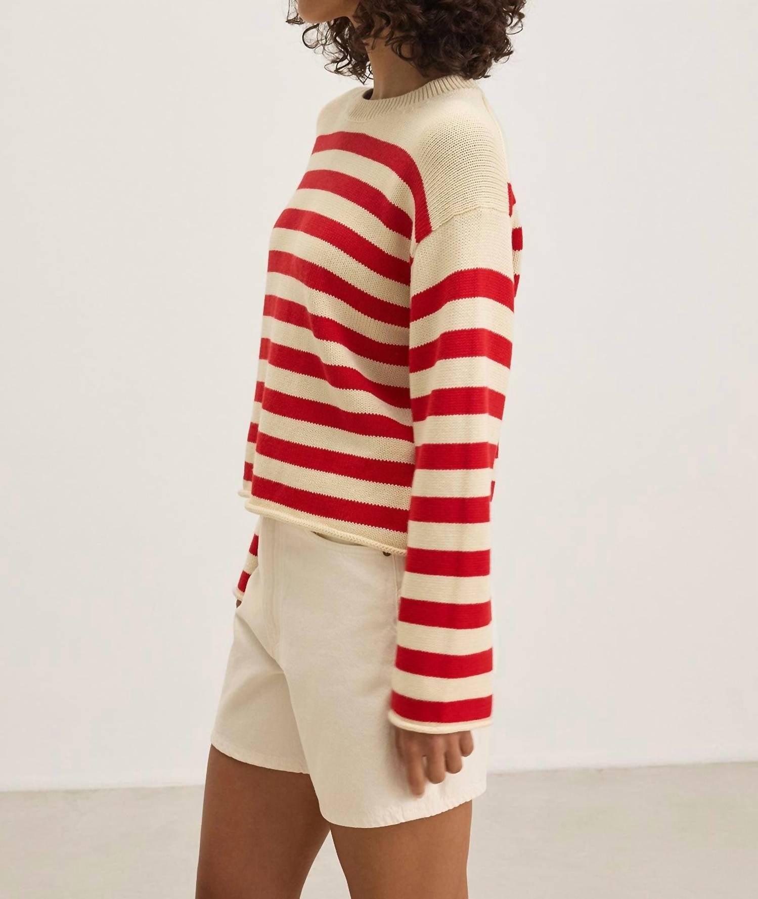 Velvet By Graham & Spencer - Lex Cotton Cashmere Sweater