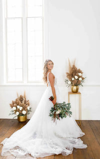 Stella York - Floral Lace Wedding Dress
