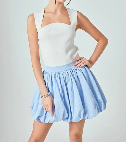Endless Rose - Crosby Bubble Mini Skirt