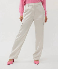 Esqualo - Tola Cargo Satin Trousers