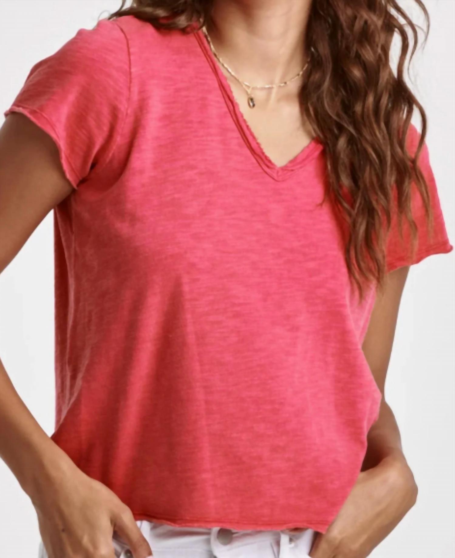 Dear John Denim - Vanya V-neck Slub Tee