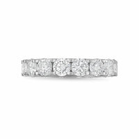 Diana M Jewels - Women's Round Lab-Grown Diamond Eternity Band (6.00 Ct) - Elegant