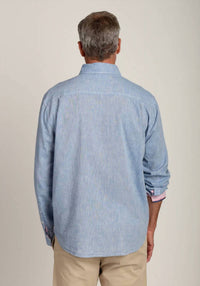 True Grit - Washed Melange Linen Shirt