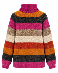 Mb By Tribal - Soft Boucle Long Sleeve Turtleneck Sweater