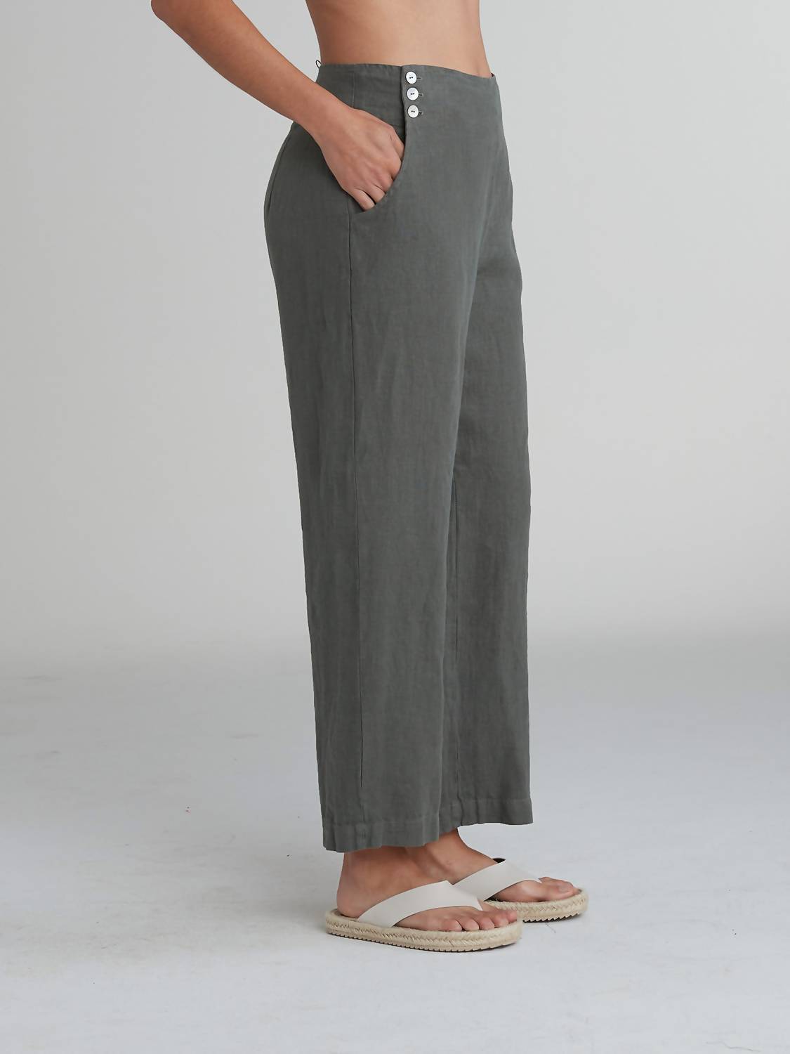 Cut Loose - Button Trouser