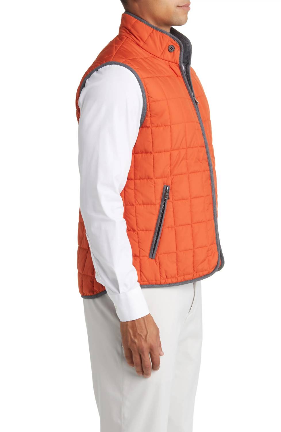 Scott Barber - Quilted Water-resistant Puffer Vest